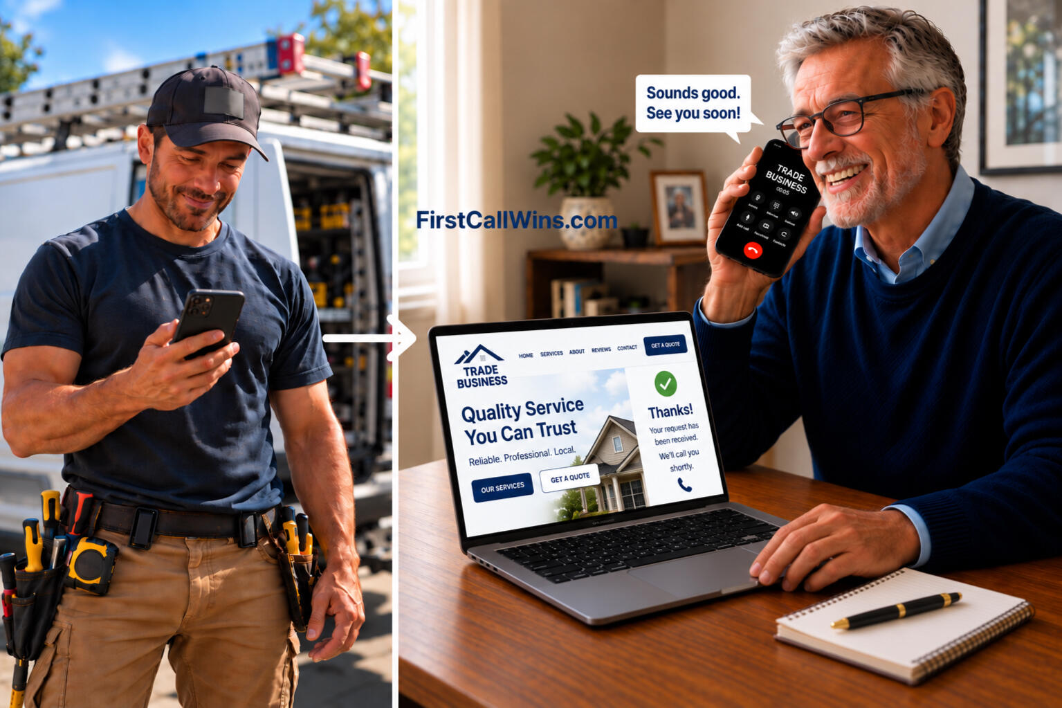 First Call Wins - Successful outcome